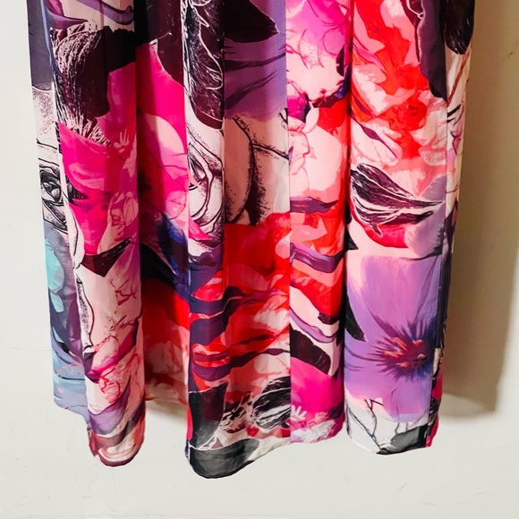 Eliza J Floral Chiffon Halter Maxi Dress✨🌷 - Picture 7 of 16